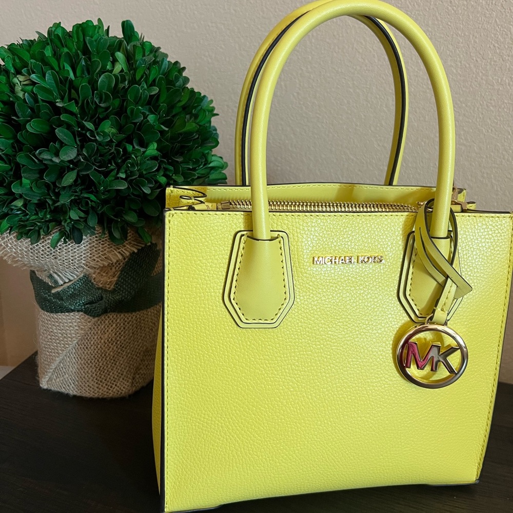 Neon Yellow Michael Kors Tote
